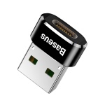 Перехідник Baseus Female Type-C to USB Чорний (CAAOTG-01) - Зображення 7