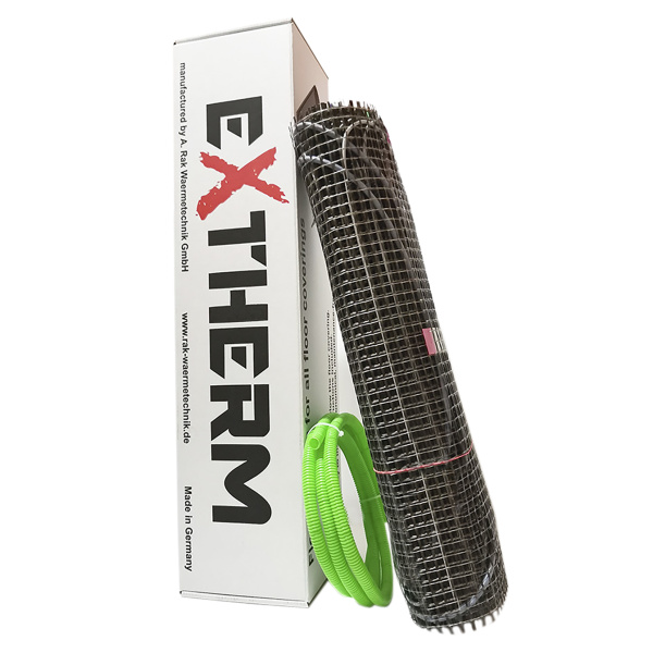 Нагрівальний мат двожильний Extherm ET ECO 100-180