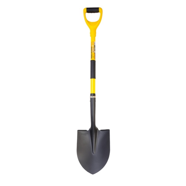 Лопата штикова MASTERTOOL з фиберглассовой ручкою 230х300х485 мм 1100 мм порошкове фарбування 14-6277