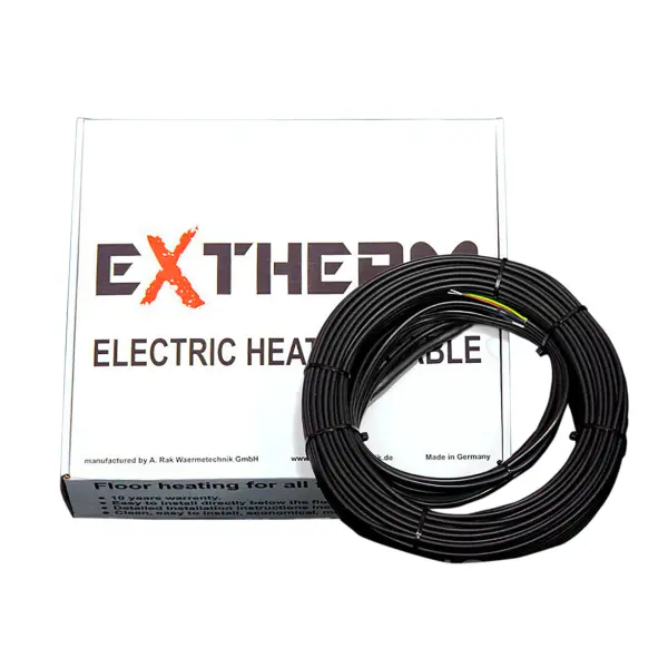 Нагрівальний кабель двожильний Extherm ETT ECO 30-3570