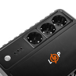 Лінійно-інтерактивне ДБЖ LP-400VA-3PS (240Вт) - Зображення 3
