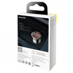 Автомобільний зарядний пристрій Baseus Magic Series Dual-USB QC 3.0 45W Black (CCMLC20A-01) - Зображення 5