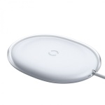Бездротовий зарядний пристрій Baseus Jelly 15W Білий (WXGD-02) - Зображення 2