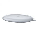 Бездротовий зарядний пристрій Baseus Jelly 15W Білий (WXGD-02) - Зображення 4