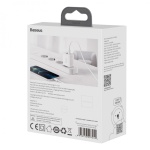 Зарядний пристрій Baseus Compact Quick Charger USB+Type-C 20W Білий (CCXJ-B02) - Зображення 7