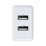 Зарядний пристрій Baseus Speed Mini Dual USB 10.5W Білий (CCFS-R02) - Зображення 5