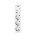Мережевий фільтр PREMIUM LP-X3 USB 2 м White (2200 Вт) - Зображення 2