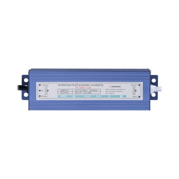 Імпульсний блок живлення герметичний GV-12V5А (60W)