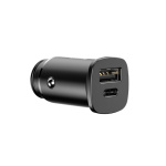 Автомобільний зарядний пристрій Baseus Square PPS A+C 30W Чорний (CCALL-AS01) - Зображення 2