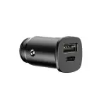 Автомобільний зарядний пристрій Baseus Square PPS A+C 30W Чорний (CCALL-AS01) - Зображення 2