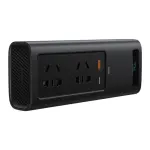 Автомобільний інвертор Baseus In-car 150W 220V EU Чорний (CRNBQ-A01) - Зображення 2