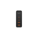 Мережевий зарядний пристрій Baseus GaN2 Pro 3 порта, USB*2 + Type-C*2 100W Чорний (CCGAN2P-L01) - Зображення 2