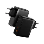 Мережевий зарядний пристрій Baseus GaN5 Pro 2 порта, USB + Type-C 100W Черный (CCGP090201) - Зображення 2
