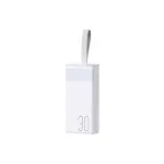 Зовнішній акумулятор Remax Chinen Type-C 20W + 2USB 22.5W 30000mAh LED Белый (RPP-320)