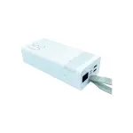 Зовнішній акумулятор Remax Chinen Type-C 20W + 2USB 22.5W 30000mAh LED Белый (RPP-320) - Зображення 2