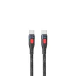 Кабель Remax Lesu Pro Aluminum Alloy Type-C to Type-C PD 100W 1M Черный (RC-187c)