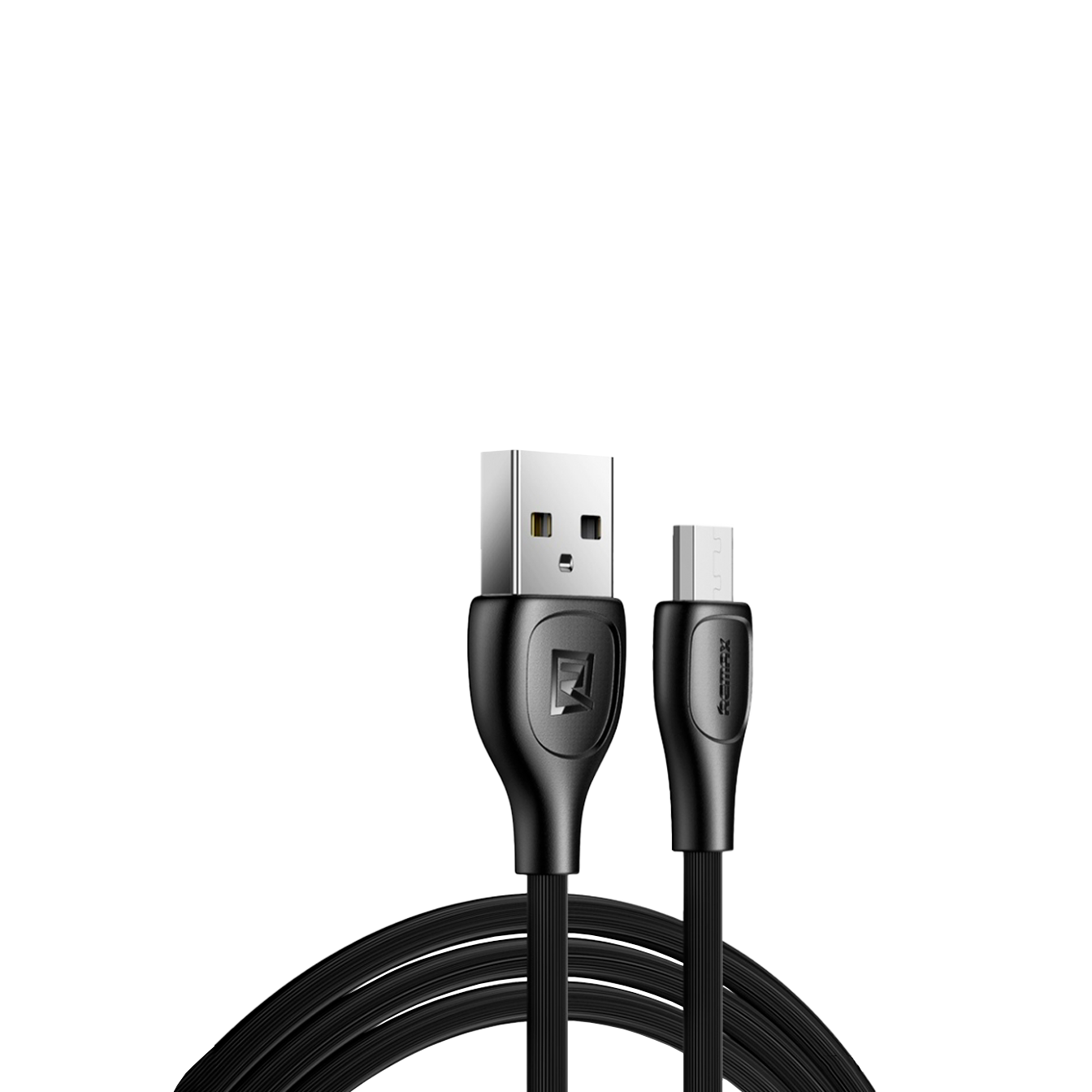 20443_1.png Кабель Remax Lesu Pro USB 2.0 to microUSB 2.1A 1M Черный (RC-160m-b) - Зображення 1