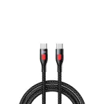 Кабель Remax Lesu Type-C to Type-C PD 65W 1M Черный (RC-195)