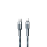 Кабель Remax Sury 2 Type-C to Lightning PD 1M Серый (RC-009-s)