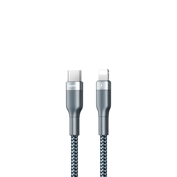 Кабель Remax Sury 2 Type-C to Lightning PD 1M Серый (RC-009-s)