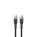 Кабель Remax Sury 2 Type-C to Type-C PD 3А 1M Черный (RC-010-b)