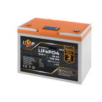 Акумулятор LP LiFePO4 12,8V - 90 Ah (1152Wh) (BMS 80A/40А) пластик LCD для ДБЖ - Зображення 2