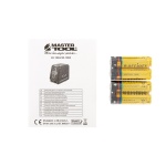 Рівень лазерний MASTERTOOL 15 м ±0.3 мм/м 2 головки H/V/H+V H130°/V130° ±4° RED/635 нм клас II IP54 ААх4 сумка 30-1903 - Зображення 9