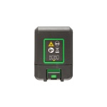 Рівень лазерний MASTERTOOL 30 м ±0.3 мм/м 2 головки H/V/H+V H130°/V130° ±4° GREEN/510 нм клас II IP54 ААх4 сумка 30-1904 - Зображення 4