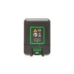 Рівень лазерний MASTERTOOL 30 м ±0.3 мм/м 2 головки H/V/H+V H130°/V130° ±4° GREEN/510 нм клас II IP54 ААх4 сумка 30-1904 - Зображення 4