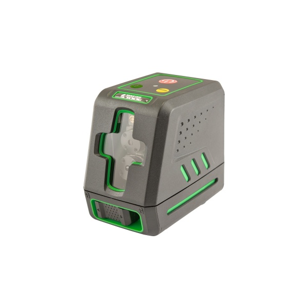 Рівень лазерний MASTERTOOL 30 м ±0.3 мм/м 2 головки H/V/H+V H130°/V130° ±4° GREEN/510 нм клас II IP54 ААх4 сумка 30-1904