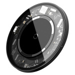 Бездротовий зарядний пристрій Baseus Simple Magnetic Прозорий (WXJK-E02) - Зображення 2
