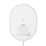 Бездротовий зарядний пристрій Baseus Light Magnetic 15W для iPhone 12 Білий (WXQJ-02) - Зображення 5