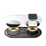 Бездротовий зарядний пристрій Baseus Simple 18W 2 in 1 Crystal (WXJK-A01) - Зображення 2
