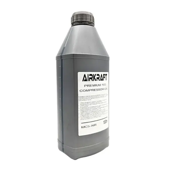 Компресорна олія 1л AIRKRAFT Premium 100 Compressor Oil MC5-AIR-1L