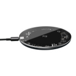 Бездротовий зарядний пристрій Baseus Simple 15W Прозорий (WXJK-BA02) - Зображення 5