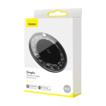 Бездротовий зарядний пристрій Baseus Simple 15W Прозорий (WXJK-BA02) - Зображення 6