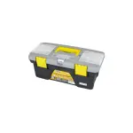 Скриня для інструментів MASTERTOOL з пластиковими замками знімні органайзери 12" 300х154х124 мм 79-2812