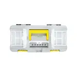Скриня для інструментів MASTERTOOL з пластиковими замками знімні органайзери 12" 300х154х124 мм 79-2812 - Зображення 6