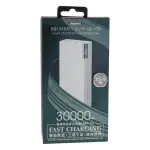 Зовнішній акумулятор Remax Riji 22.5W QC+PD 30000mAh Білий (RPP-257) - Зображення 3