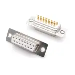 50 шт - Конектори DB15 2u Gold RS232 COM-порт Female