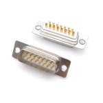 50 шт - Конектори DB15 2u Gold RS232 COM-порт Male