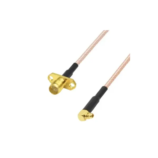 Антенний кабель RG316 20 см кутовий (MMCX - RP-SMA F)