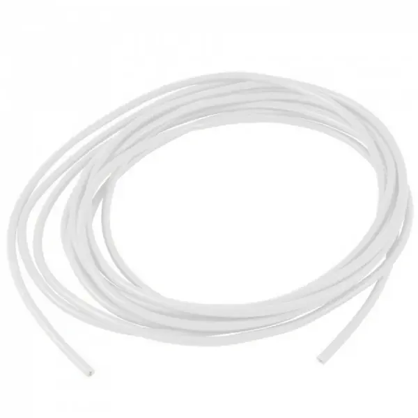 Провід силіконовий QJ 28 AWG (білий), 1 метр