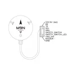 Модуль GPS Holybro M9N GPS - Зображення 5