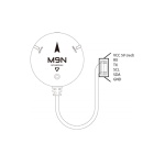 Модуль GPS Holybro M9N GPS (6pin 2nd GPS) - Зображення 3