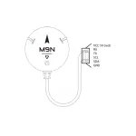 Модуль GPS Holybro M9N GPS (6pin 2nd GPS) - Зображення 3