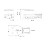 Комбо мотор Hobbywing Xrotor X6 PLUS з регулятором без пропелера (CW) - Зображення 2
