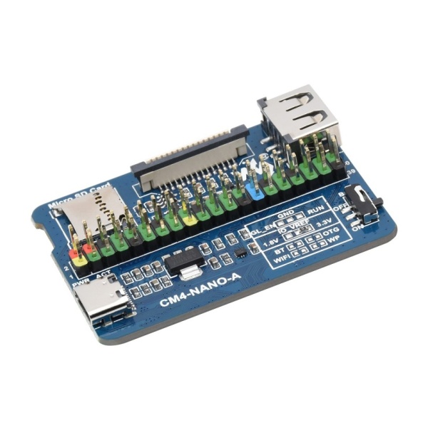 Плата розширення NANO A для Raspberry PI CM4 (USB, MicroSD)