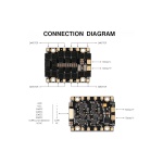 Регулятор T-Motor F60A MINI 4-в-1 8S 4x60A - Зображення 4