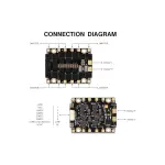 Регулятор T-Motor F60A MINI 4-в-1 8S 4x60A - Зображення 4